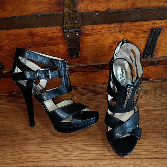 MICHAEL Michael Kors Shoes - Michael Kors Anya Platform Heels